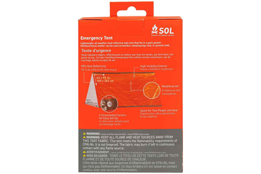SOL Emergency Tent